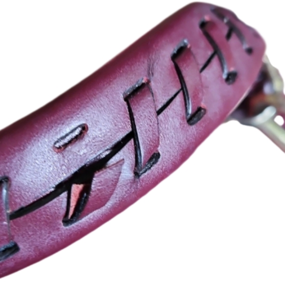 Michael Kors Burgundy Leather Backpack - Picture 5 of 9